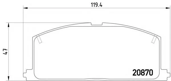 Pastillas de freno delanteras Toyota Carina 2 T17