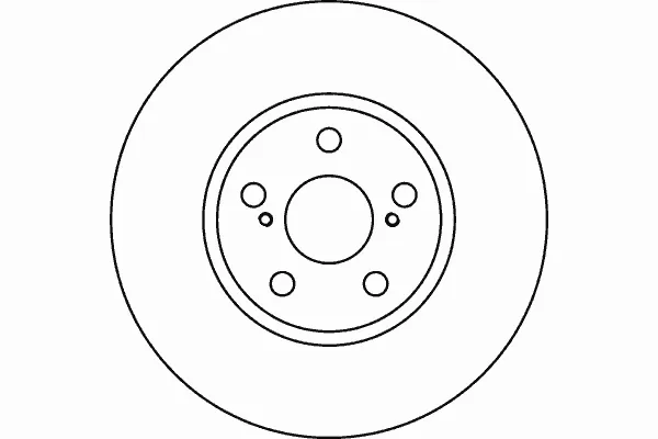 Freno de disco delantero Toyota Celica T16