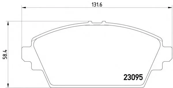 Pastillas de freno delanteras Nissan Primera P12