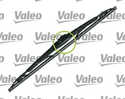 Escobilla del limpiaparabrisas del lado del conductor 567802 VALEO