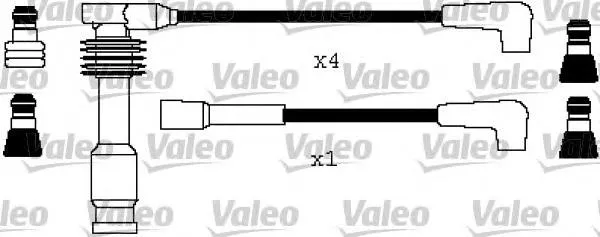 Cables de bujías 346321 VALEO