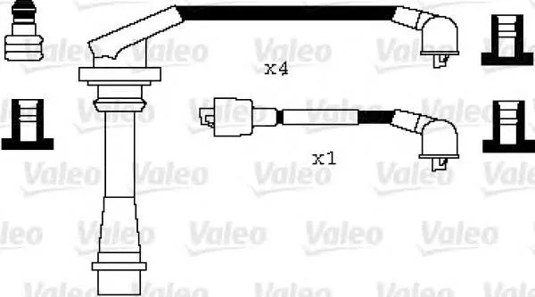 Cables de bujías 346078 VALEO