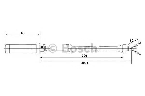 Sensor ABS 0265004008 Bosch