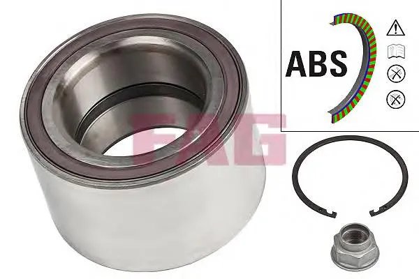 Cojinete de rueda delantero Renault Master 3 FV, JV