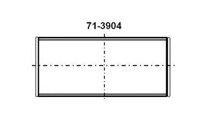 Cojinetes de biela 713904 Glyco