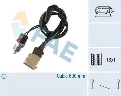 Sensor de marcha atrás 41230 FAE