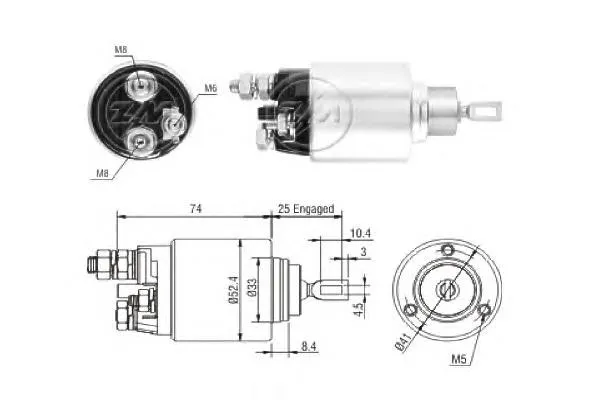 Interruptor magnético, estárter BMW 1 E81, E87