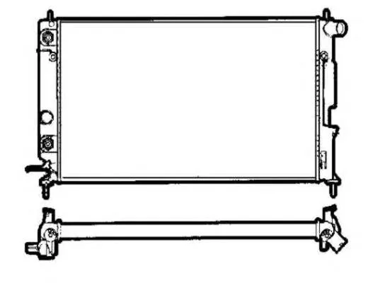 Radiador 58291 NRF