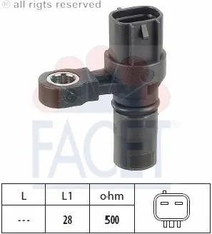 Sensor de velocidad Opel Astra 51, 52, F35, M35