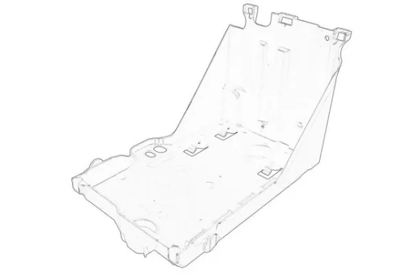 Montaje De Bateria (Soporte) 5615H2 Peugeot/Citroen