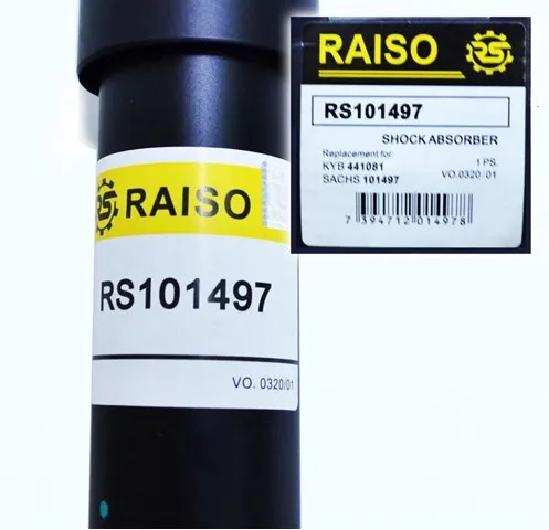 Amortiguador trasero RS101497 Raiso
