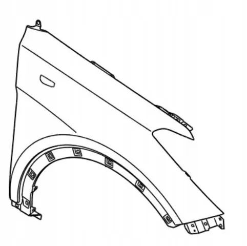 Aleta 66320B8000 Hyundai/Kia