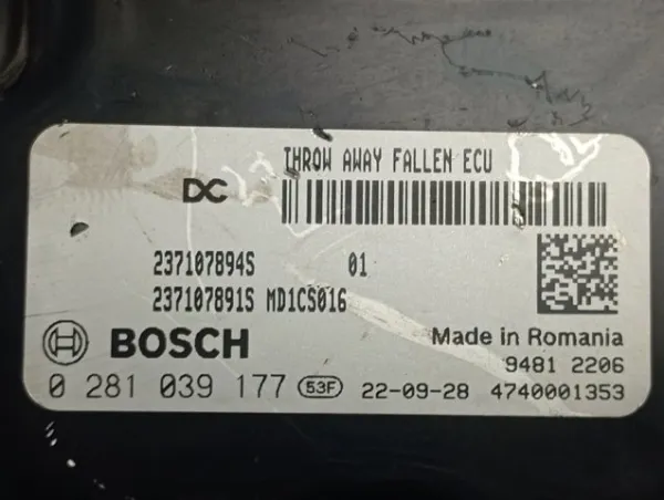  0281039177 Renault (RVI)
