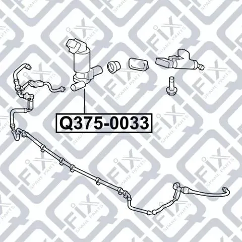 Bomba-motor de lavafaros Q3750033 Q-fix