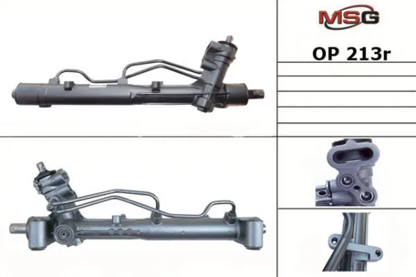 Cremallera de dirección OP213R MSG Rebuilding