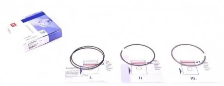 Aros de pistón para 1 cilindro, STD 120010007300 NE/NPR