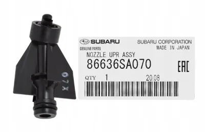 Boquilla del lavador de faros delanteros SUBARU 86636SA070