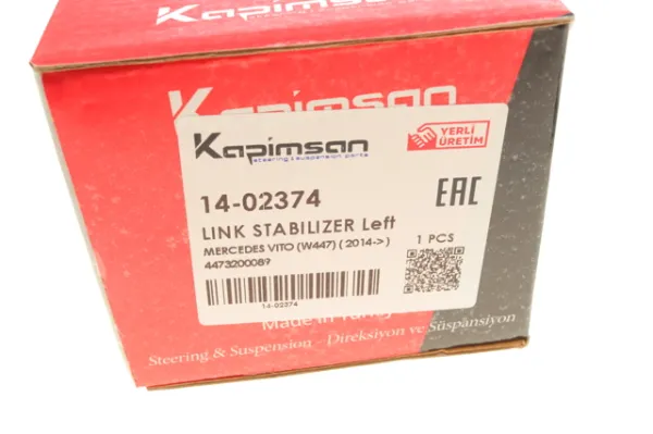 Bieleta estabilizadora delantera izquierda 1402374 Kapimsan
