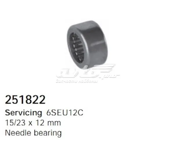 Kit de reparación del solenoide de arranque 135384 Cargo