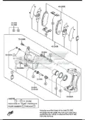 Soporte de la pinza de freno delantera Mazda CX-5 KE, GH
