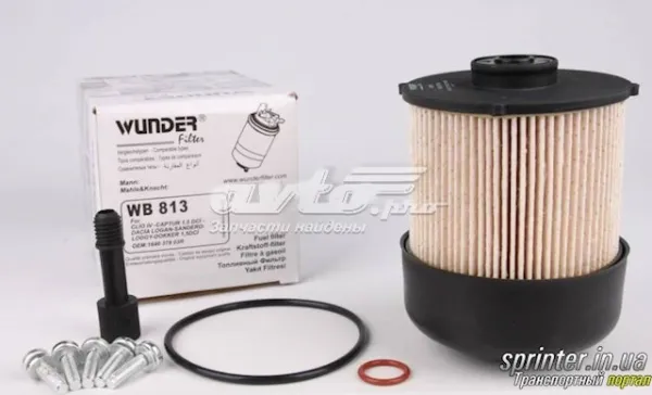 Filtro de combustible WB813 Wunder