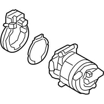 Compresor de aire acondicionado 97701E6100 Hyundai/Kia