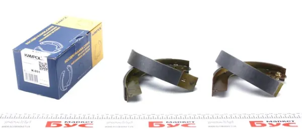 Zapatas de freno K851 Kampol