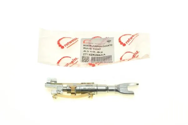 Kit de reparación del mecanismo de ajuste automático de zapatas de freno RWS1237 Rotweiss