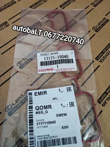 Junta de colector de admisión 1717115040 Toyota