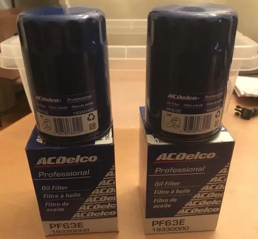 Filtro de aceite 12731742 General Motors