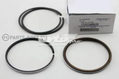Juego de aros de pistón, motor, STD SUBARU 12033AB820