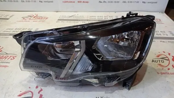Faro izquierdo 9816826980 Peugeot/Citroen