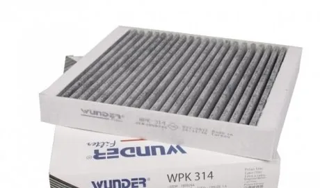 Filtro de habitáculo WPK314 Wunder