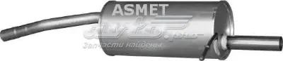 Silenciador trasero ASMET 10116
