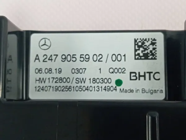 Unidad de control aire acondicionado Mercedes A W177