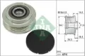 Polea alternador Mercedes S A217