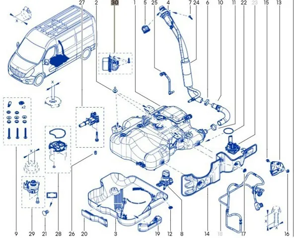  8201736134 Renault (RVI)