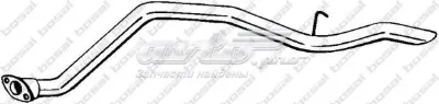 Tubo de escape intermedio a trasero BOSAL 436293