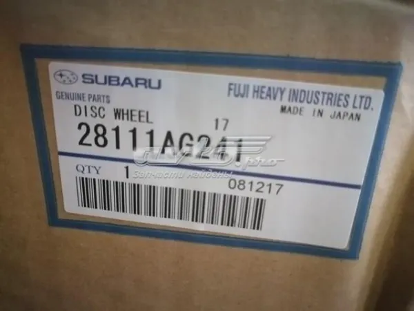 Llantas 28111AG241 Subaru