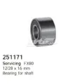 Cojinete del embrague del compresor de aire acondicionado Mitsubishi Montero K8, K9