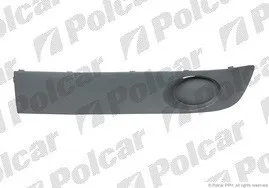 Tapa de rejilla de faro antiniebla delantero derecho 9569272 Polcar