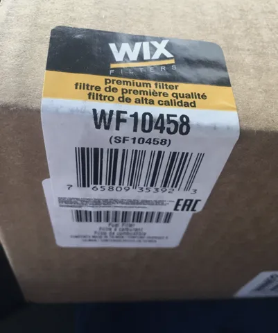 Filtro de combustible WF10458 WIX