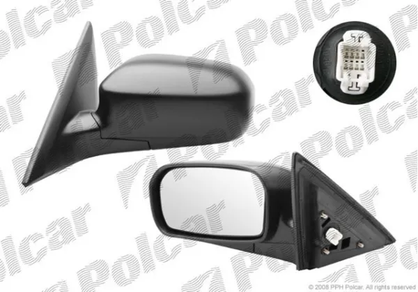 Espejo de retrovisor izquierdo 3826514M Polcar