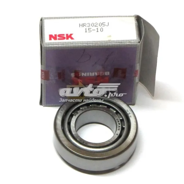Cojinete exterior del cubo de rueda delantera HR30205J NSK