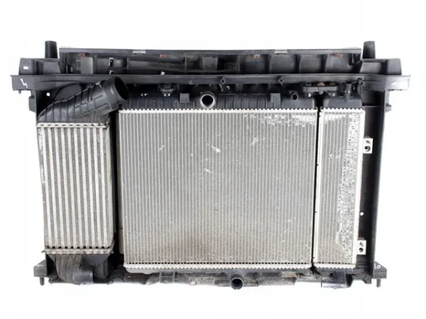 9677113480 Peugeot/Citroen Soporte de radiador completo (panel de montaje para foco)