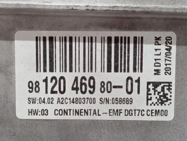  9812046980 Peugeot/Citroen