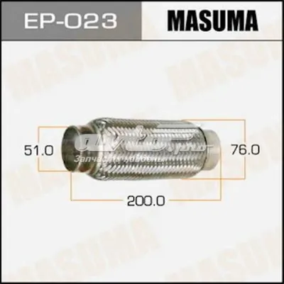 Tubo flexible de escape MASUMA EP023
