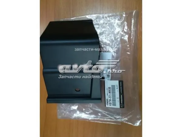 Extensión de aleta delantera izquierda KB7W51W80A Mazda