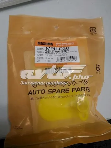 Filtro de malla de la bomba de combustible MASUMA MPU036