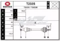 Semieje delantero izquierdo Toyota Land Cruiser J10